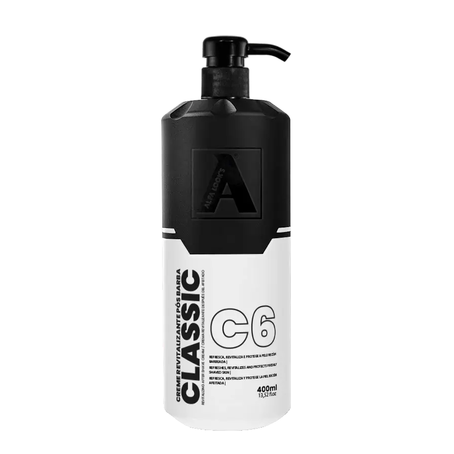 Creme revitalizante Alfa Looks - pós barba CLASSIC 350G