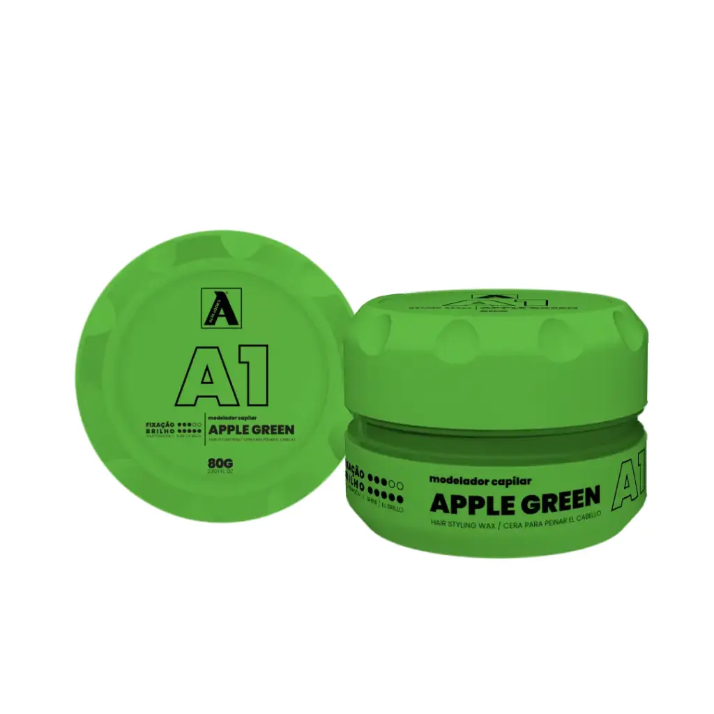 Modelador capilar brilho Alfa Looks - APPLE GREEN