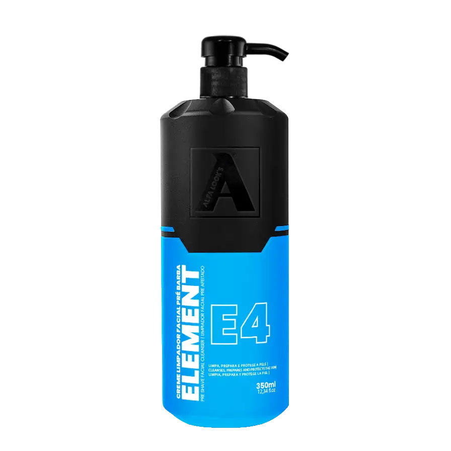 Creme limpador pré barba Alfa Looks - ELEMENT 350g