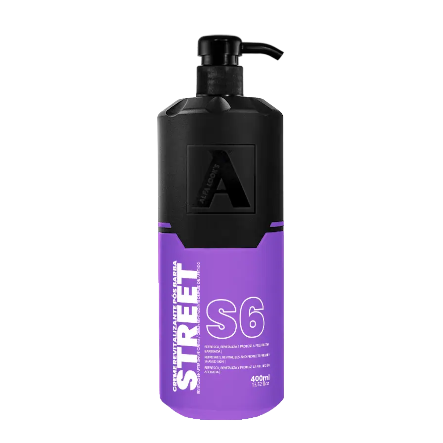 Creme revitalizante pós barba Alfa Looks - STREET 350G