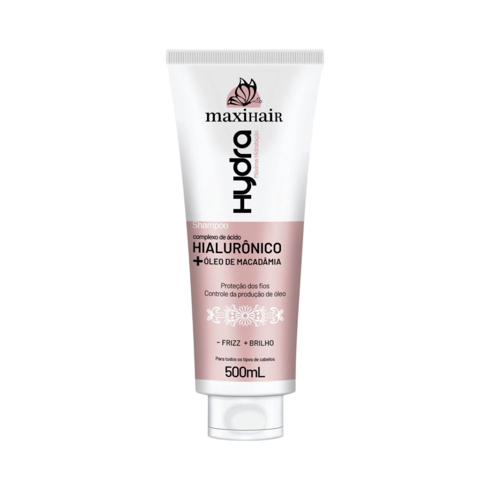 SHAMPOO HIALURONICO +OLEO DE MACADAMIA 500 ml - MaxiHair