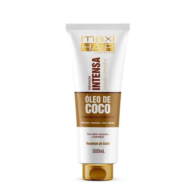 CONDICIONADOR OLEO DE COCO HID. INTENSA 500 ml - MaxiHair