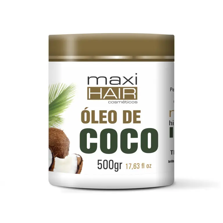 MASCARA OLEO DE COCO HID. INTENSA 500 g - MaxiHair
