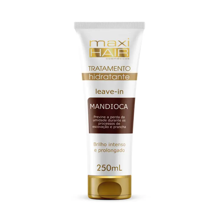 LEAVE-IN MANDIOCA TRAT. HIDRATANTE 250 ml - MaxiHair