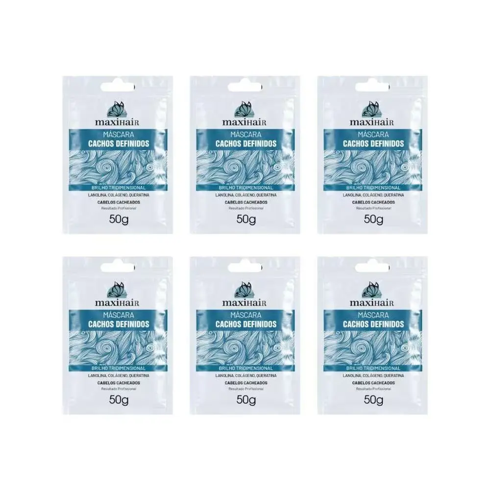 SACHE CACHOS DEFINIDOS 50G - C/12 (MAXI HAIR)