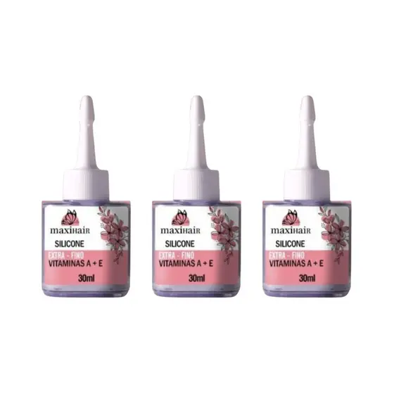 REPARADOR DE PONTAS SILICONE 30 ml (MAXI HAIR)