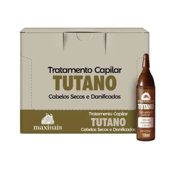 VITAMINA AMPOLA TUTANO 10 ml - C/24 (MAXI HAIR)