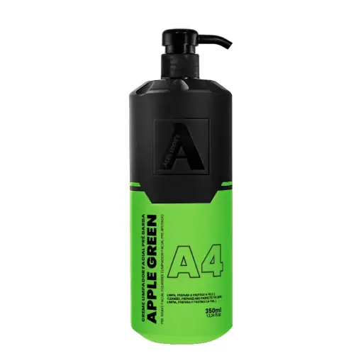 Creme limpador pré barba Alfa Looks - APPLE 350g