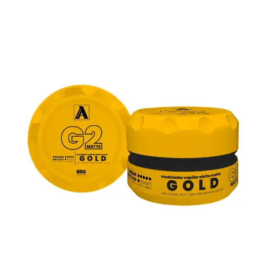 Modelador capilar matte Alfa Looks - GOLD 