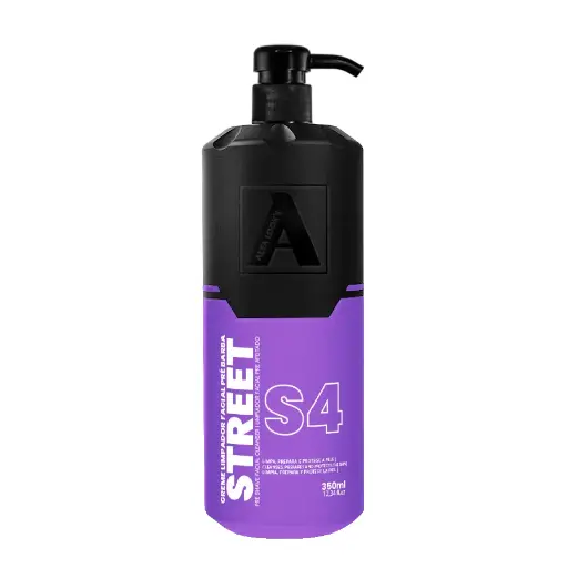 Creme limpador pré barba Alfa Looks - STREET 350g