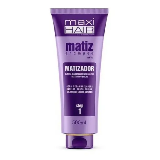 SHAMPOO MATIZADOR 500 ml - MaxiHair