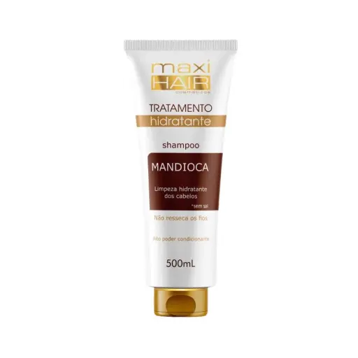 SHAMPOO MANDIOCA TRAT. HIDRATANTE 500 ml - MaxiHair