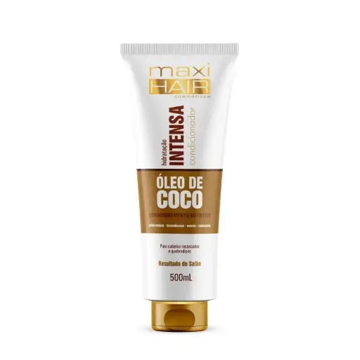 CONDICIONADOR OLEO DE COCO HID. INTENSA 500 ml - MaxiHair
