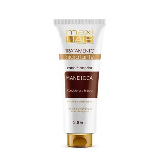 CONDICIONADOR MANDIOCA TRAT. HIDRATANTE 500 ml - MaxiHair