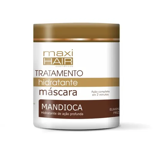 MASCARA MANDIOCA TRAT. HIDRATANTE 500 g - MaxiHair
