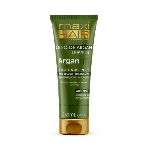 LEAVE-IN ARGAN LISS POS ESCOVA 250 ml - MaxiHair