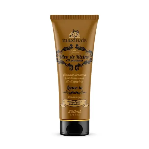 LEAVE-IN OLEO DE RICINO + D PANTENOL 250 ml - MaxiHair