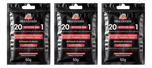 SACHE 20 ATIVOS EM 1 50G - C/12 (MAXI HAIR)