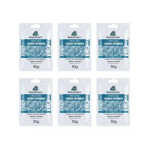 SACHE CACHOS DEFINIDOS 50G - C/12 (MAXI HAIR)