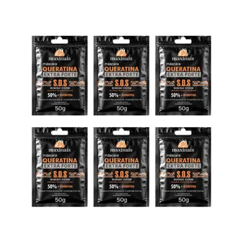 SACHE SOS QUERATINA EXTRA FORTE 50G - C/12 (MAXI H AIR)