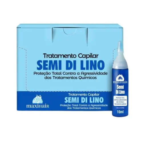 VITAMINA AMPOLA SEMI DI LINO 10 ml - C/24 (MAXI HAIR)