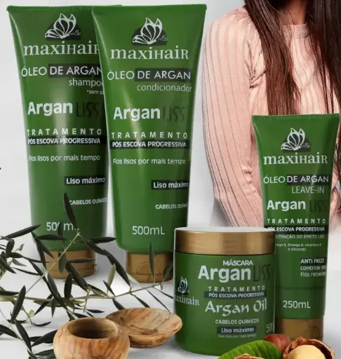 KIT OLEO DE ARGAN  POS PROGRESSIVA - MaxiHair