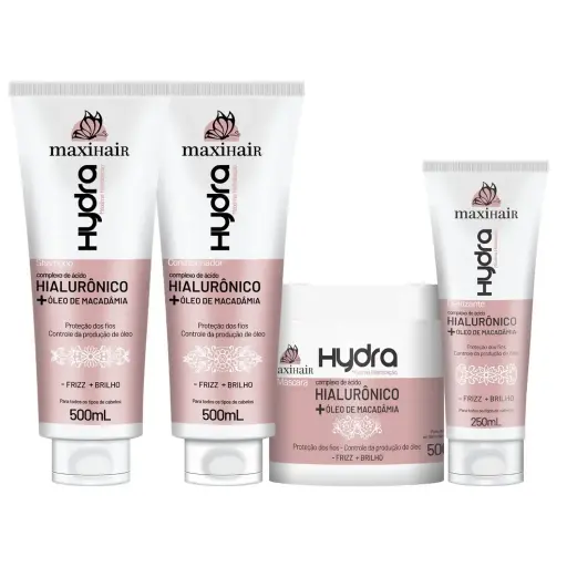 KIT HYDRA HIALURÔNICO+MACADÂMIA - MaxiHair