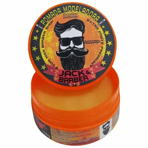 Pomada Modeladora Jack & Barber Laranja 150g