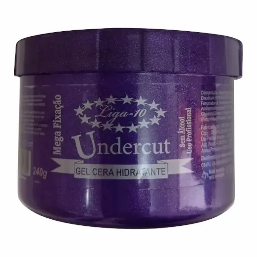 Gel Cera Hidratante Profissional Liga-10 240g Undercut