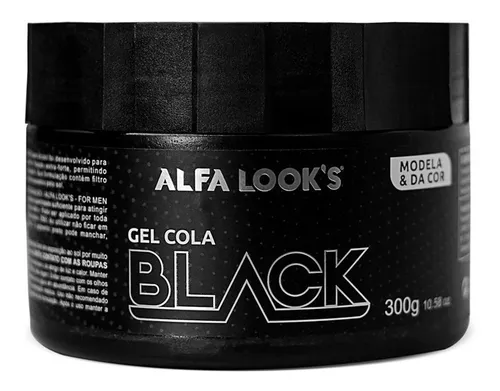 Gel extra forte Alfa Looks BLACK 300g