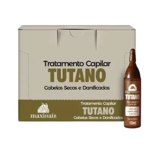 VITAMINA AMPOLA TUTANO 10 ml - C/12 (MAXI HAIR)